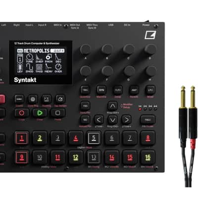 Elektron Syntakt incl. 1x Cordial EU 3 PP - Bundle Set