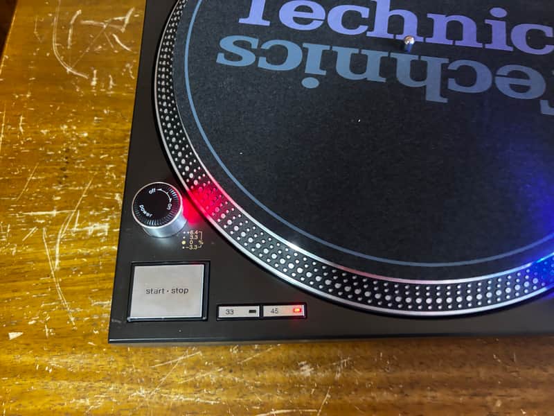 Technics SL-1200MK6-K Direct Drive Turntable - Black w/ EPC-U1200