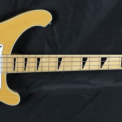 Ibanez  Rare 2388 Lawsuit Fretless Electric Bass Guitar 1976 Natural image 2