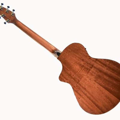 Breedlove Discovery Concert CE-SB Acoustic/Electric Cutaway Guitar 2021 Sunburst Gloss Finish image 5
