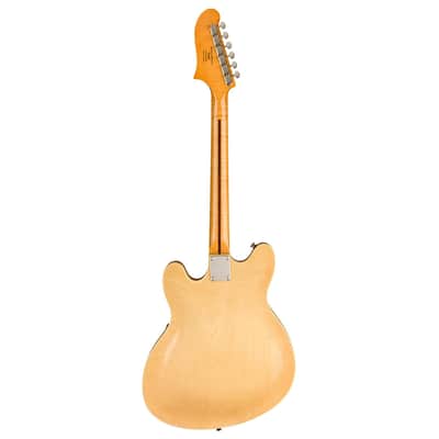 Used Squier Classic Vibe Starcaster - Natural w/ Maple FB image 8