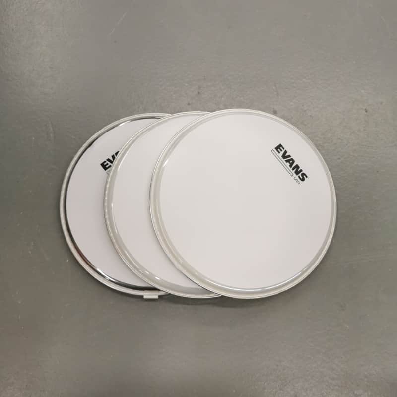 Evans Drum Head UV1 / UV2 - 10'' Coated, Kit of 3 image 1