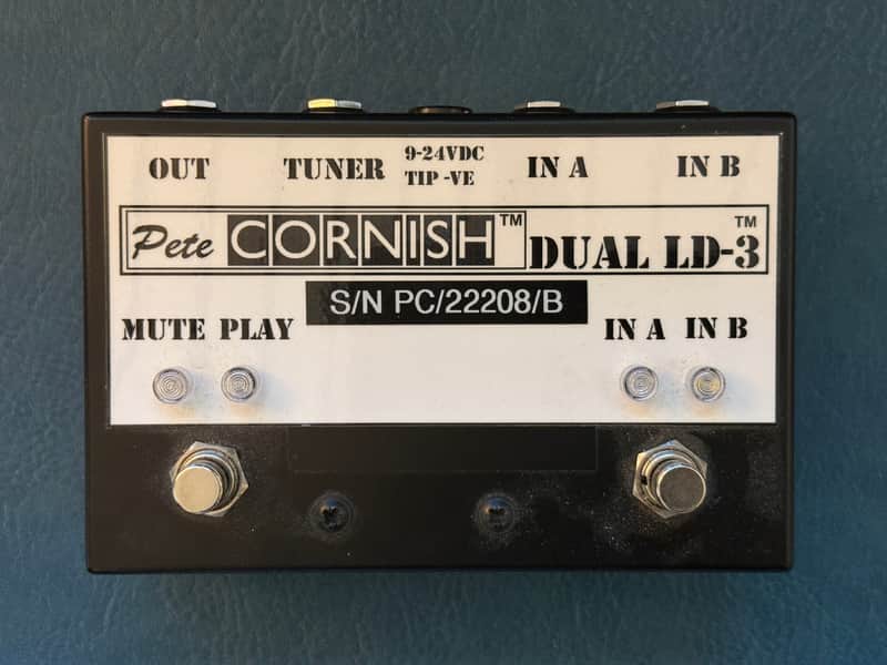Pete Cornish dual LD-3 Battery-Free Line Driver 2022 - Black image 1