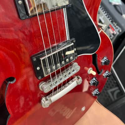 Gibson ES-335 Dot Memphis 2013 - Satin Red W/ Gibson Case image 5