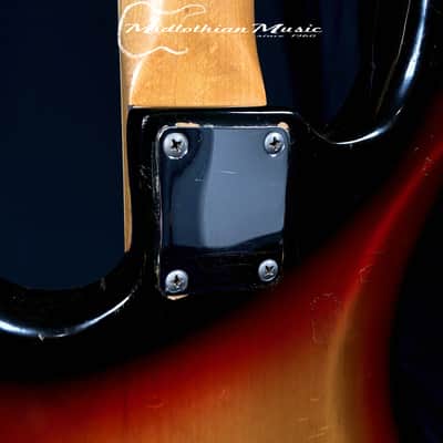 Fender 1966 Vintage USA 4-String Jazz Bass - Sunburst Gloss Finish w/Case USED image 16