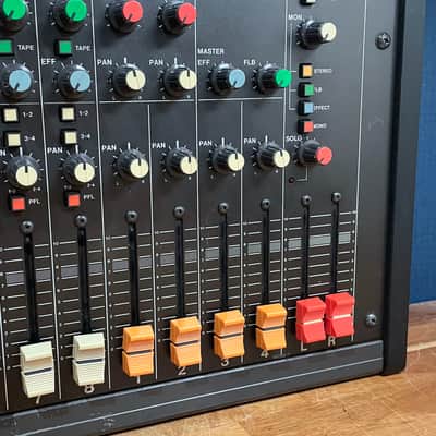 Tascam M-208 Tabletop 8 Channel Analog Audio Mixer - Warm Pre Amps image 3
