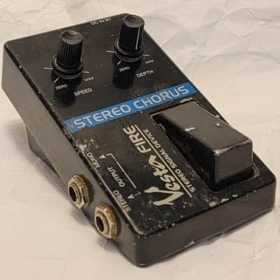 RARE 1980's Vesta Fire Stereo Chorus Guitar Pedal! image 2
