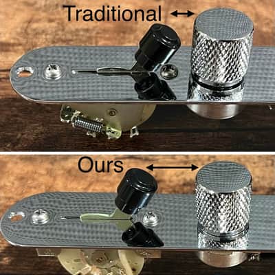 Good Land Pickups Tele Set: Pickups, Loaded Control Plate, and Black Pickguard image 8