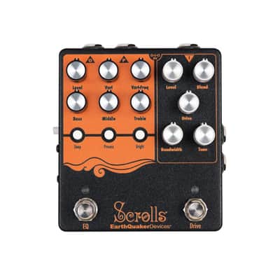 Earthquaker Devices Scrolls Bass Odyssey Preamp Pedal