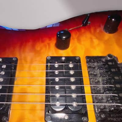 ⚠️ 1991 Jackson Pro Series SL-3 Soloist in Transparent Brown Sunburst over Quilted Maple! DiMarzio PickUps!  ⚠️ image 3