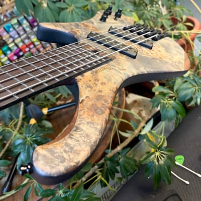 Ibanez EHB1505MS-BIF Bass Workshop 2022 - Black Ice Flat image 12