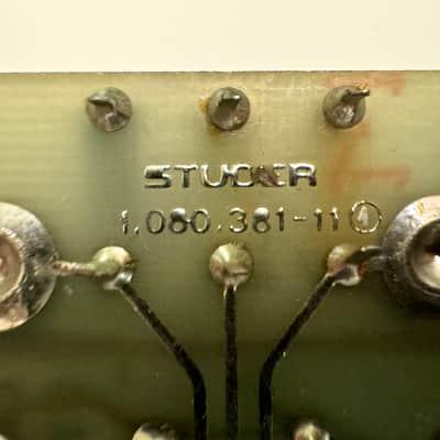 Studer 1.080.381 Contactor Card for A80 Tape Machine image 3