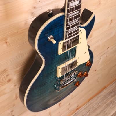 Sire Larry Carlton L7 - Ebony Fingerboard, Transparent Blue Burst image 3