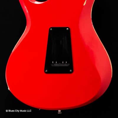 Knaggs Guitars - Severn - Trem - SSS - Ferrari Red - Relic - OHSC - Call for Best Price !!! image 4