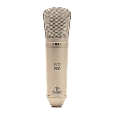 Behringer - B2 Pro Condenser Microphone w/ Shock-mount, Windscreen OHSC USED image 5