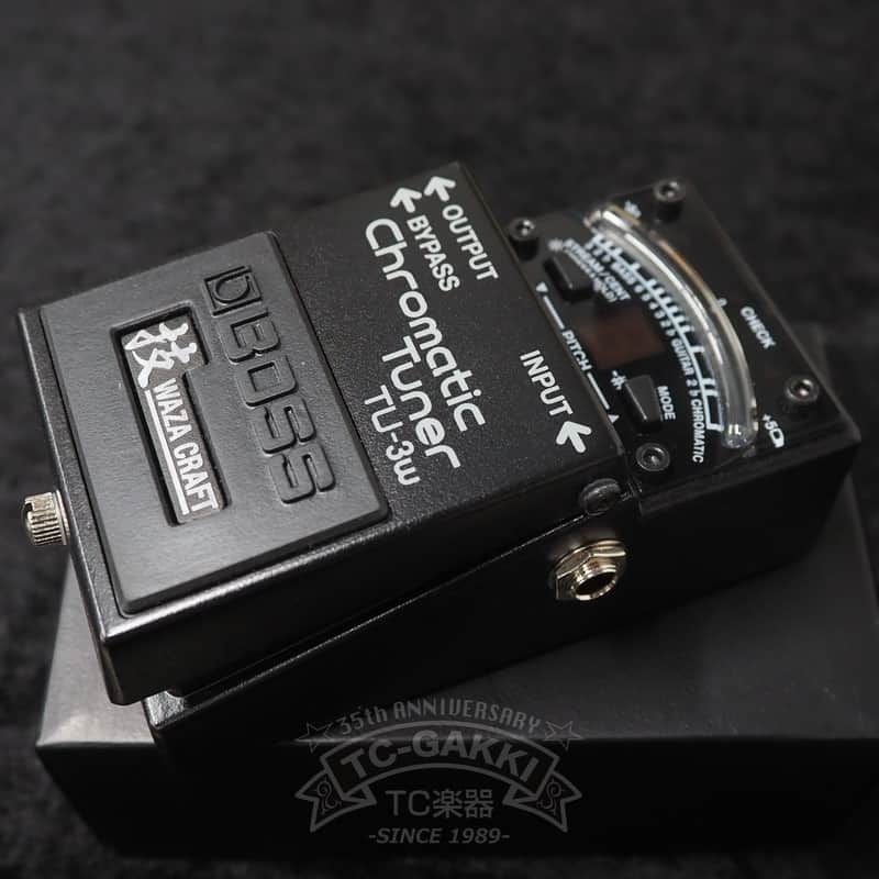 BOSS TU-3W Chromatic Tuner(WAZA CRAFT/JAPAN/Silver Screw) | Reverb
