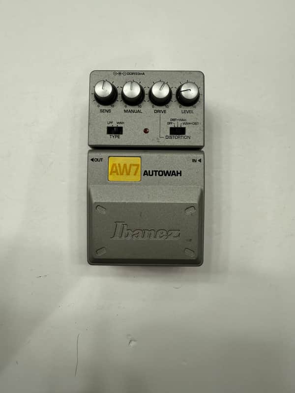 Ibanez AW7 Tone-Lok Auto Wah Envelope Filter Distortion Guitar Effect Pedal image 1