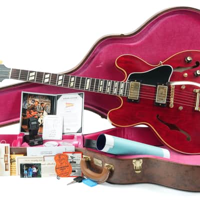 Gibson Custom Back to the Future 1955 ES345 Collectors Edition Light Aged Cherry Red #A55025 2025 image 3