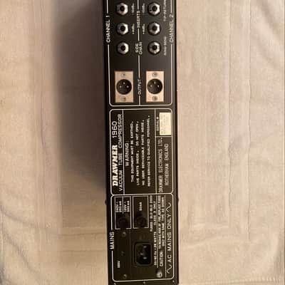 Drawmer 1960 2-Channel Mic Pre / Compressor 1993 - Present - Black image 2