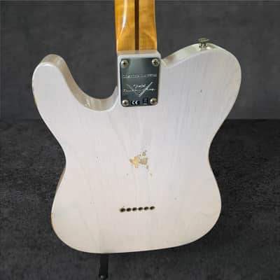 2024 Fender Custom Shop Limited Edition ’53 Telecaster Relic – Antique White image 15