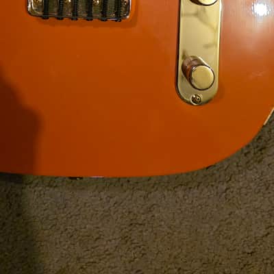 Custom Telecaster style 2014 - Gloss Hotrod Orange image 4
