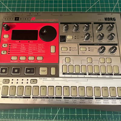 Korg Electribe-R ER-1 Rhythm Synthesizer 2000s Silver