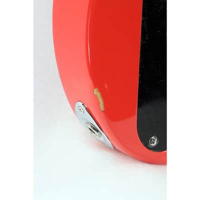 D'Angelico Premier Series Bedford SH Limited-Edition Electric Guitar with Tremolo Regular Fiesta Red image 7