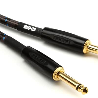Boss BIC-25 Straight to Straight Instrument Cable - 25 foot image 1