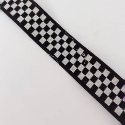 Hamer USA Branded "Bobby Lee" Checkerboard Guitar Strap image 8