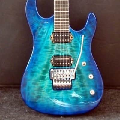 Rash Guitars Marco Sfogli 2011 Deep Sea Green image 1