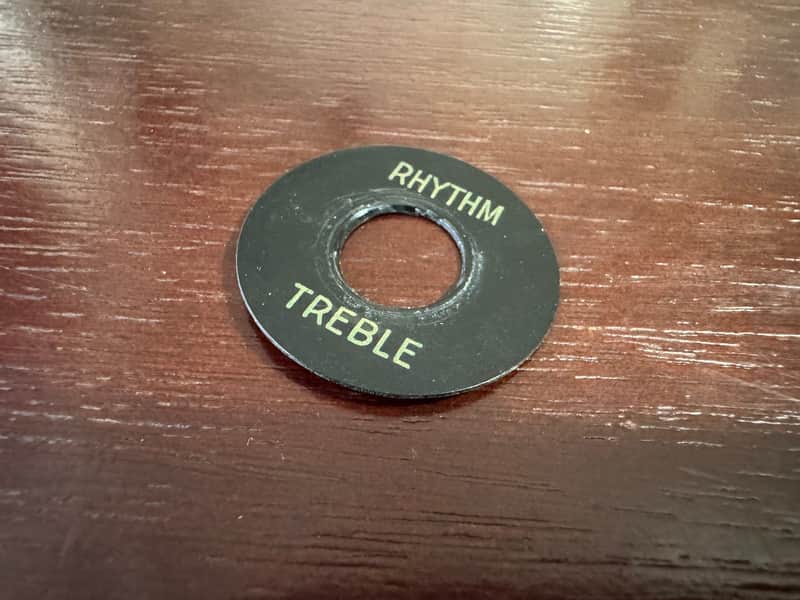 Gibson Vintage Rare 1961 Les Paul SG 3 Way Switch Plate Poker Chip 1960 1962 1960's image 1
