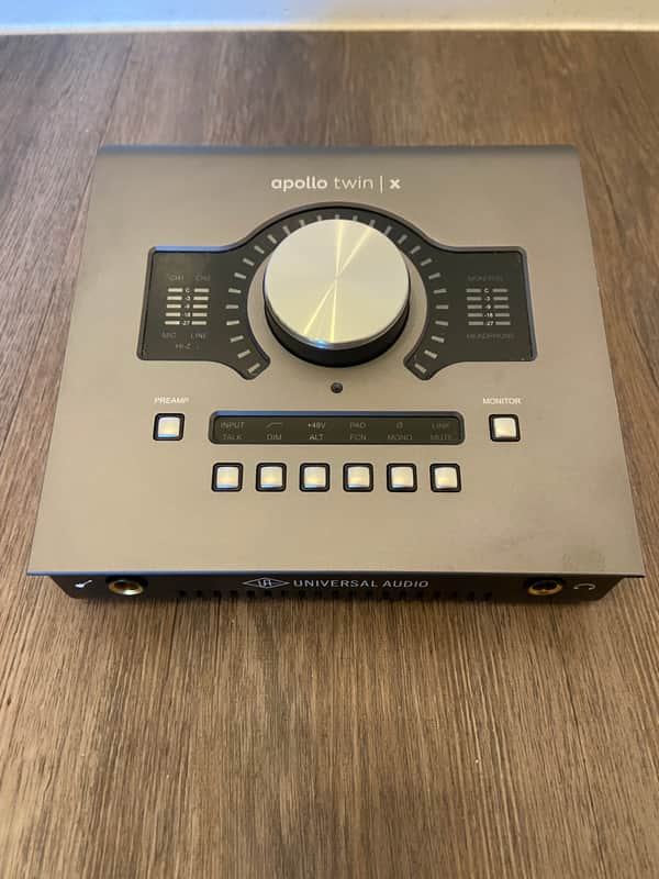Universal Audio Apollo Twin X QUAD Thunderbolt 3 Audio Interface 2019 - Present - Gray image 1