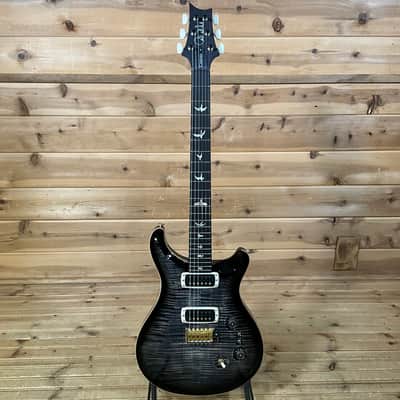 PRS Custom 24-08 10 Top Electric Guitar - Charcoal Burst image 2