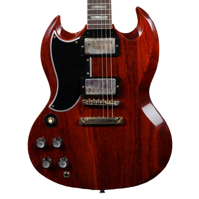 Gibson Custom 1961 Les Paul SG Standard Reissue Stop Bar VOS - Cherry Red Left-Handed