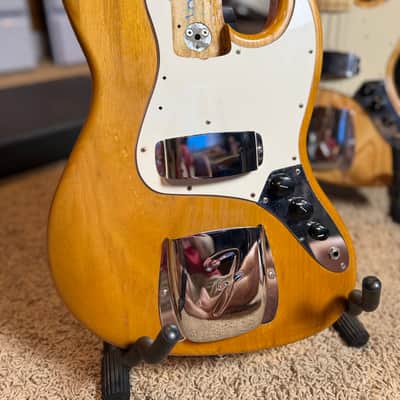 Vintage 1974 Fender Jazz Bass Loaded Body Natural Finish All Original! Trades Welcome! image 3