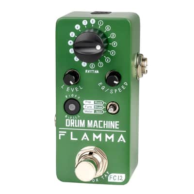 Flamma FC12 Drum machine Effects Pedal 48 Grooves Fill Function Tap Tempo Function Dual EQ Presets,price include the import duty for US buyer image 7