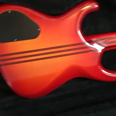 Alembic Elan 5 1991 - Cherry Burst-Wider Comfort Neck image 6