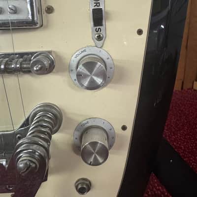 Teisco / Del Rey EV-2T 1960s - Black image 5