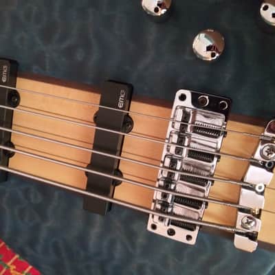 Warwick Robert Trujillo Signature Artist Series 2012 Blue Swirl image 3
