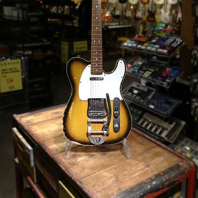 Fender Custom Telecaster with Bigsby, Rosewood Fretboard 1968 - 1971 - Sunburst image 11