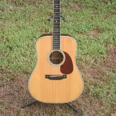 2003 Yairi Old D-45S style RYW-1000  Jacaranda Japan Vintage - Natural+K Yairi Hard Case and more image 3