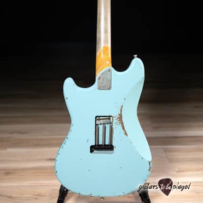 Fano MG6 Alt de Facto SSS Lollar Special S Guitar w/ Case – Sonic Blue image 7