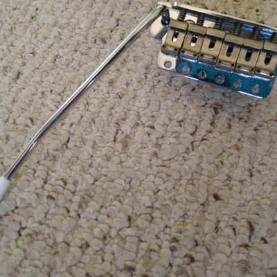 Fender JV early 1980s Japan Stratocaster Tremolo Bridge Trem with saddles Original Vintage Fujigen Part For Luthier Restoration Project image 1
