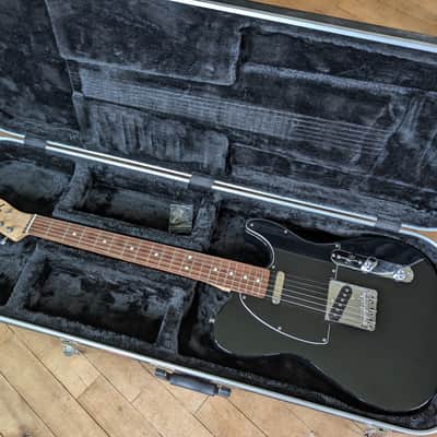 Fender MIJ Traditional '70s Telecaster Ash with Rosewood Fretboard 2017 - 2020 Black w/case image 2