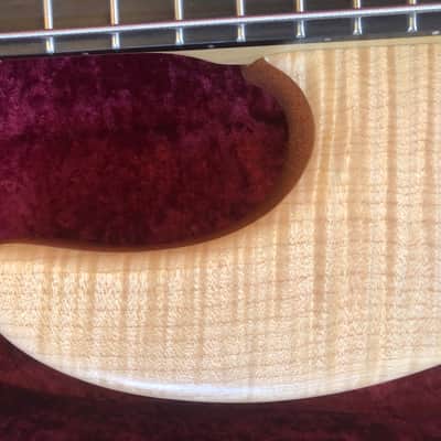 Wal MK2 2012 Flame Maple 4 string bass guitar image 10