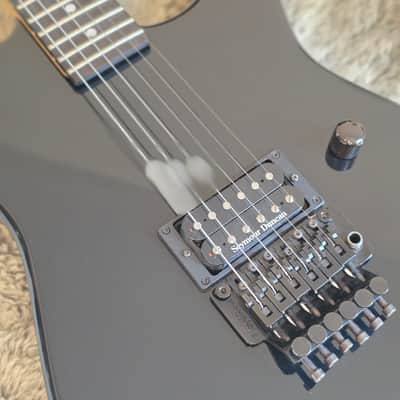 2005 Charvel USA Pointy Reissue San Dimas Metallic Black Floyd Rose w/OHSC (Built in Custom Shop) image 7