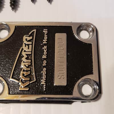Kramer Striker FR424CM quilted maple loaded body Floyd Rose pickups 2000 sunburst image 16