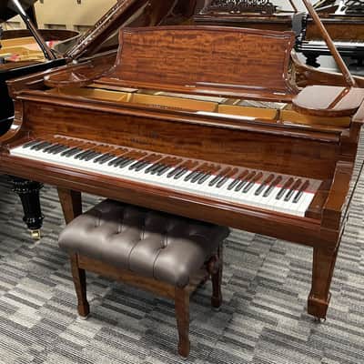 Steinway Model O 5'10" Grand Piano 1910 (Restored) - Polished Mahogany image 4