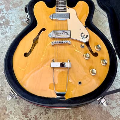 Peerless MIK Epiphone Casino Reissue Natural original vintage Korea OX image 3