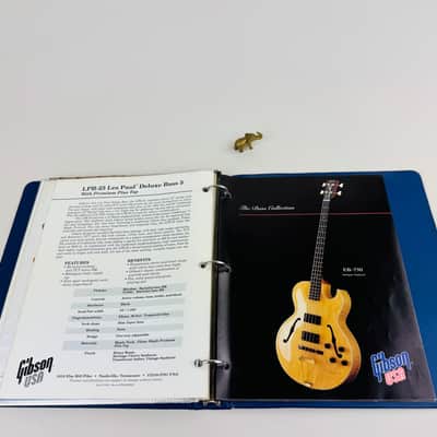 Gibson Dealer Binder – Promotional Flyer Collection 1998 image 8